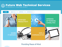 Tablet Screenshot of futurewebtech.com